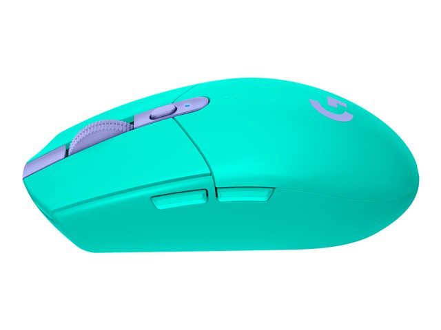Mouse Inalámbrico Gaming Logitech G G305 / Menta / Sensor HERO / LIGHTSPEED