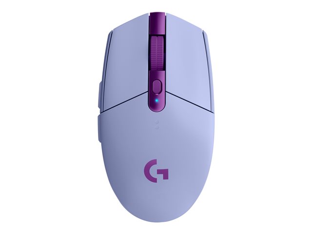 Mouse Inalámbrico Gaming Logitech G G305 / Lila / Sensor HERO / LIGHTSPEED