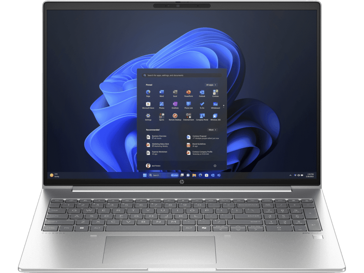 Laptop HP ProBook 460 G11 de 16", Windows 11 Pro, Intel® Core™ Ultra 5, 16GB RAM, 512GB SSD