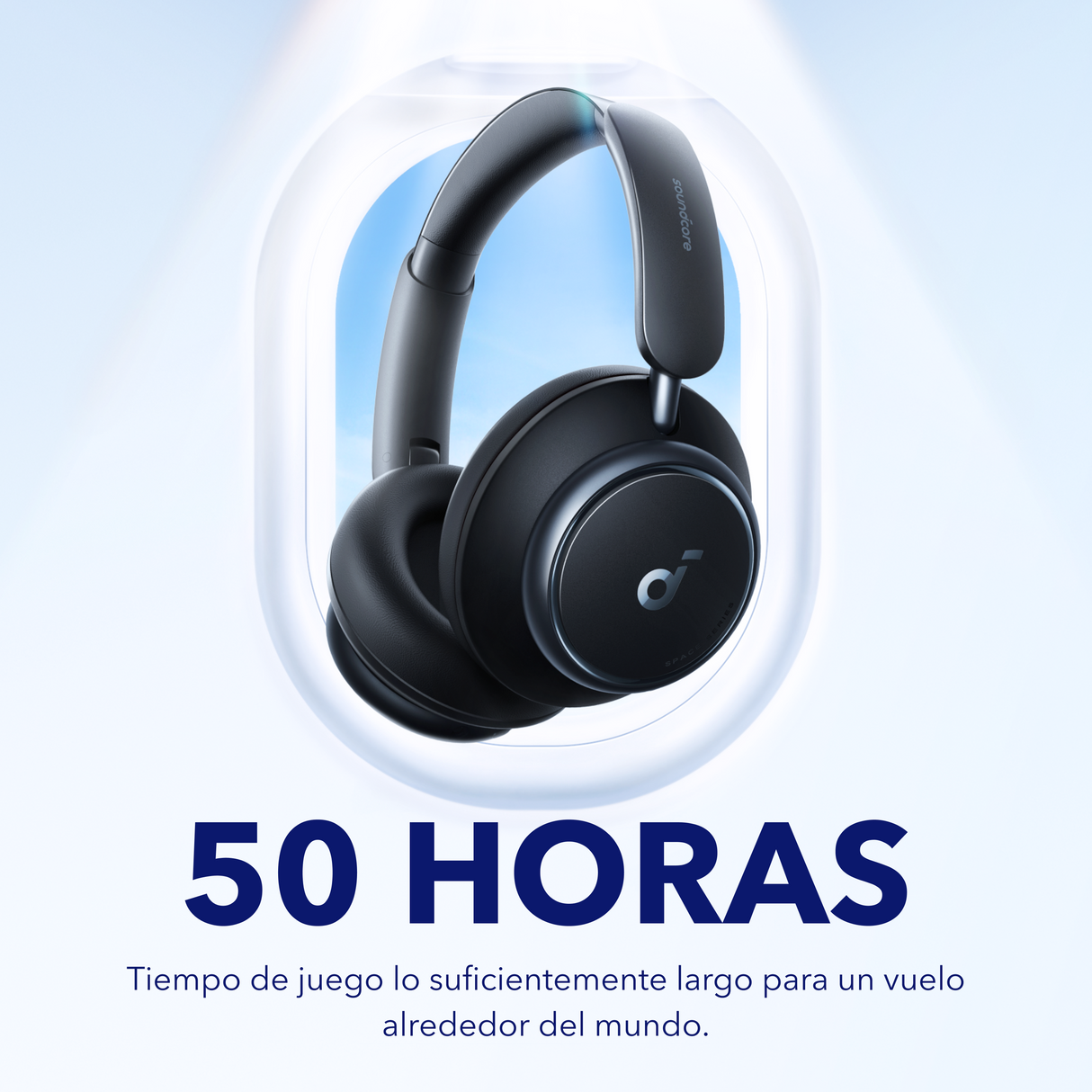 Audífonos Bluetooth con Cancelación Activa Soundcore Space Q45 A3040011 Negro