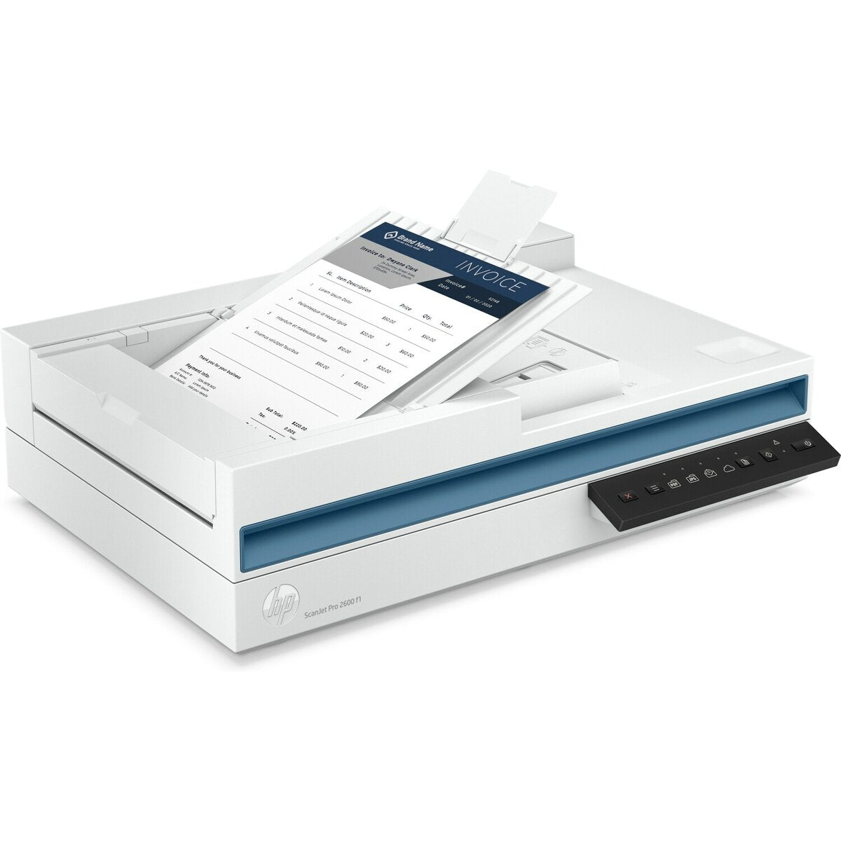 Escáner de documentos HP ScanJet Pro 2600 f1, doble cara, ADF, USB 2.0 – 20G05A#BGJ