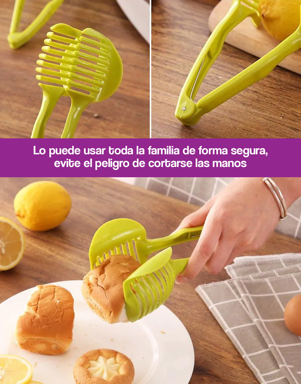 Rebanador de frutas y vegetales