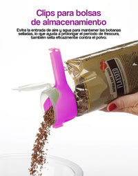 Clips para bolsas de almacenamiento
