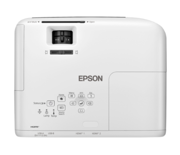 Proyector Epson PowerLite W55+ – Portátil, WXGA, 3LCD de 3 chips, V11HB58021