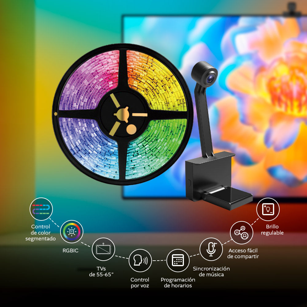 Tira de LED y Cámara de Seguridad Nexxt Solutions Home