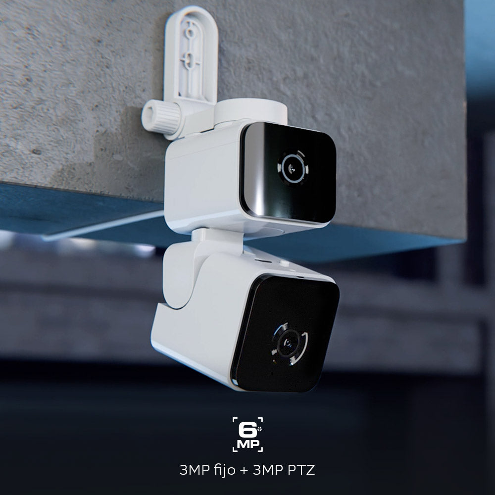 Cámara Inteligente Nexxt Solutions Home NHC‑IP30DL – WiFi – 2K – PTZ – Doble Lente – Interior