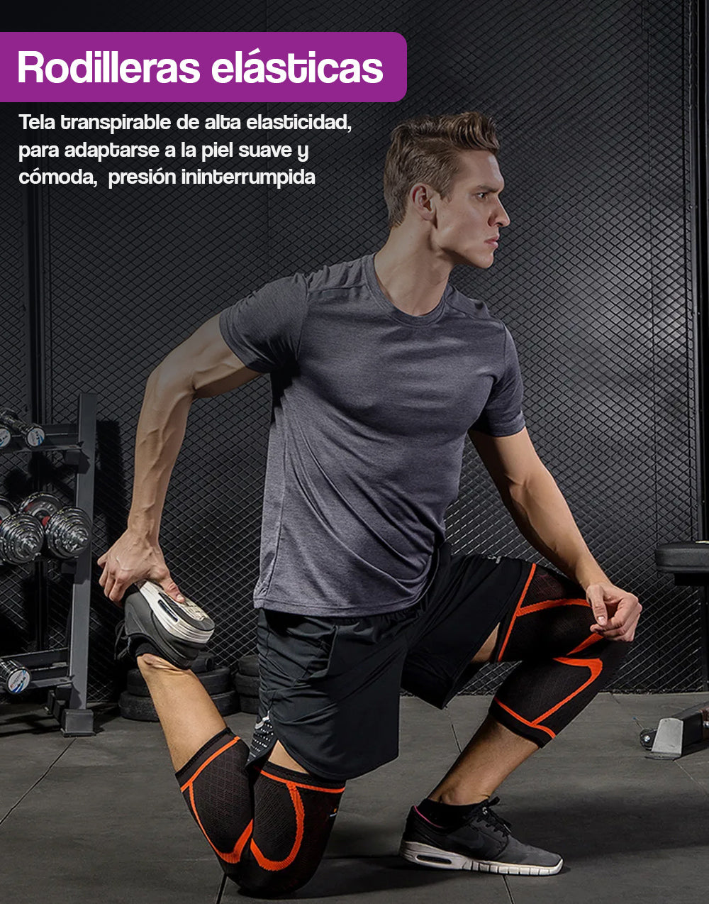 Rodilleras elásticas