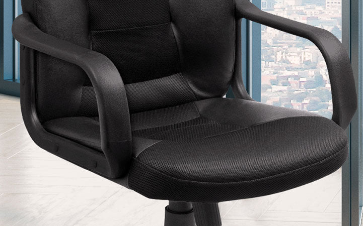 Silla de Oficina Ejecutiva Negra Xtech QZY-0939 Toulouse