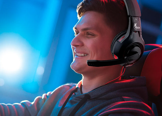 Auriculares Xtech Ixion XTH-541 – Over-Ear, Cableados 3.5mm, Gaming y Multimedia