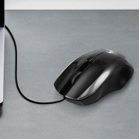 Mouse Alámbrico USB Óptico 3D Xtech
