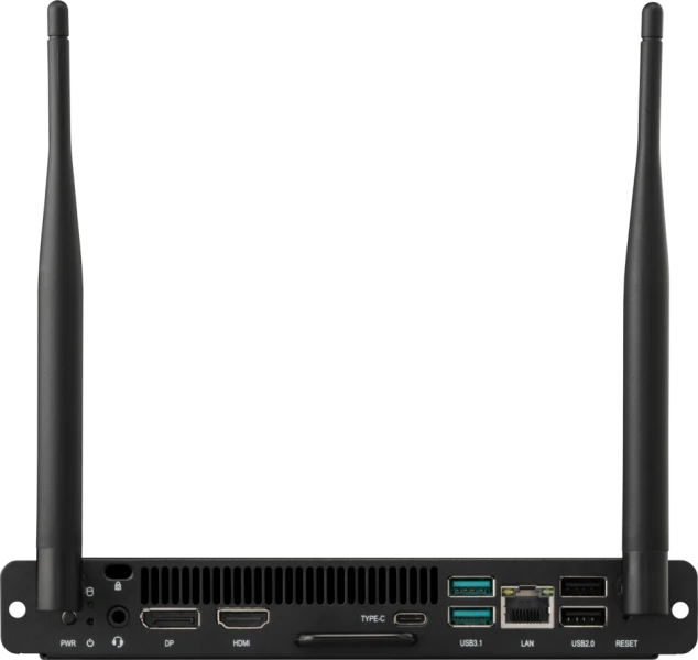 PC con ranura para pantalla interactiva ViewSonic ViewBoard® VPCF5-W55-G1-2A