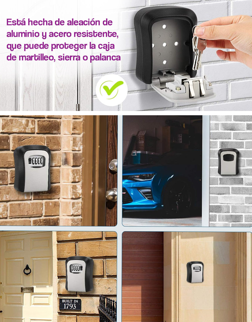 Caja de seguridad para llaves