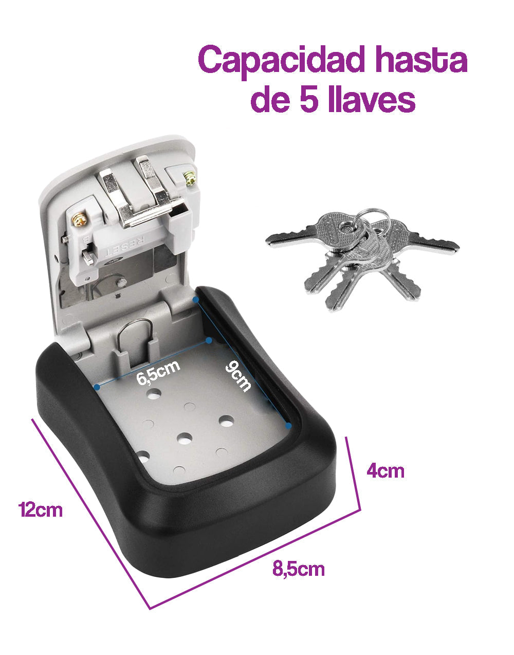 Caja de seguridad para llaves