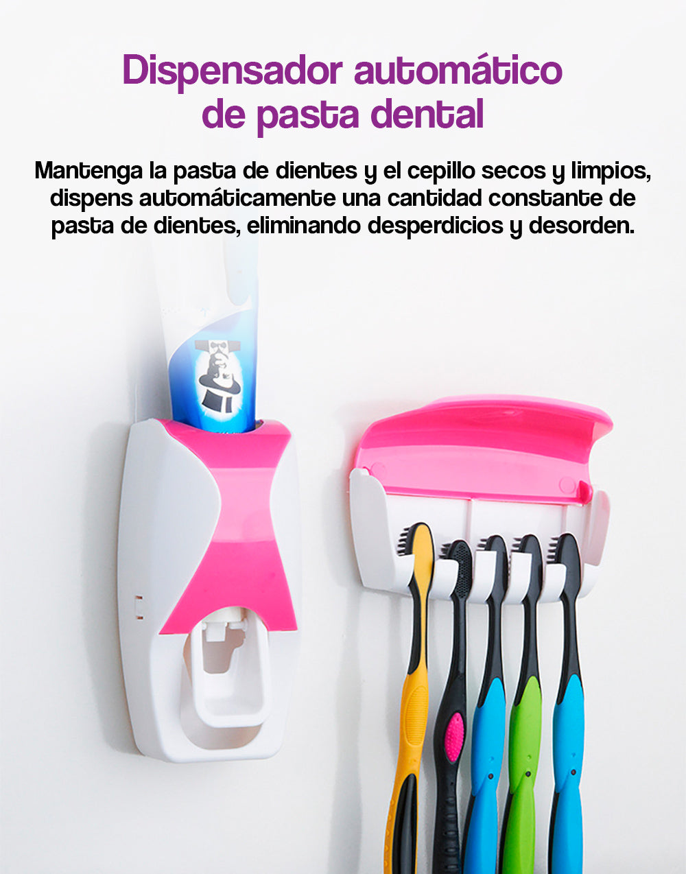 Dispensador automático de pasta dental