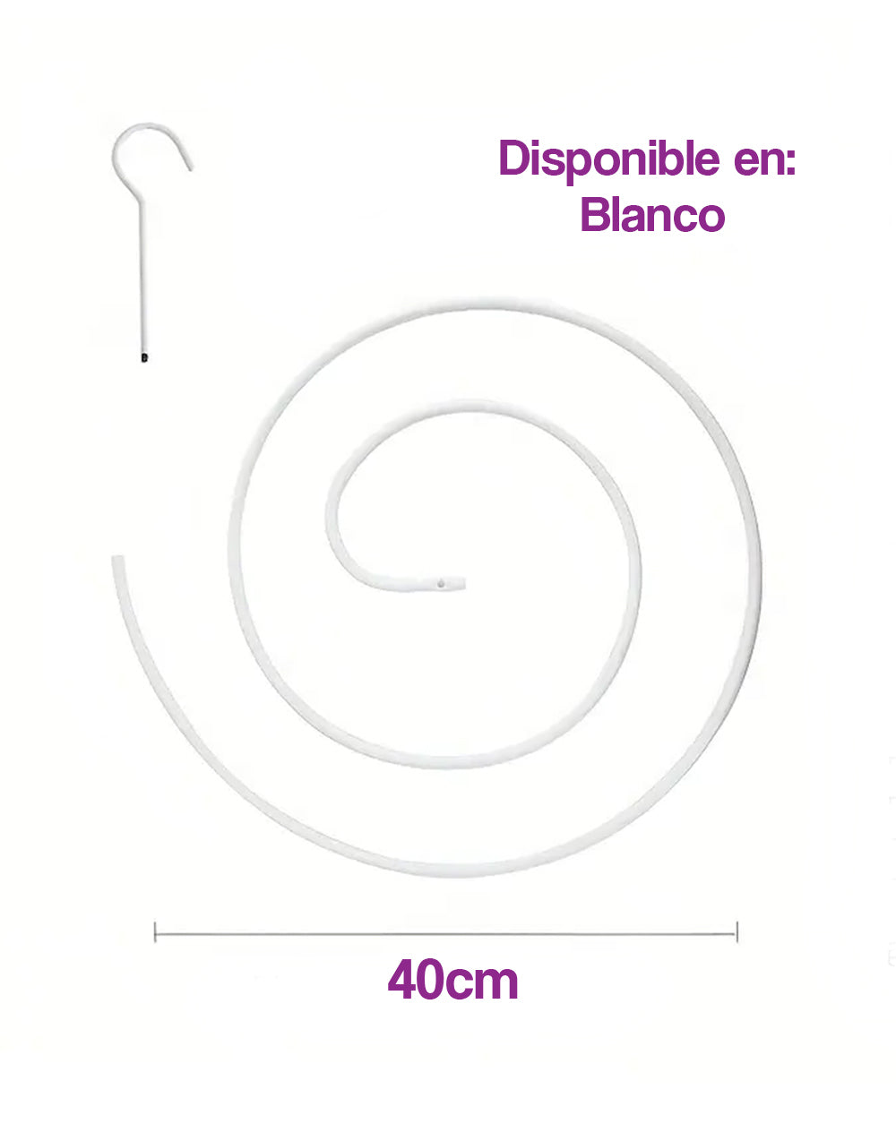 Colgador giratoria para colgar ropa