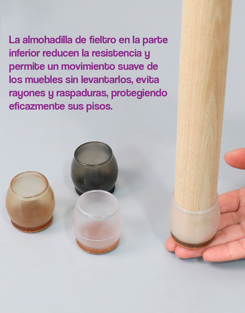 Protectores para patas de sillas