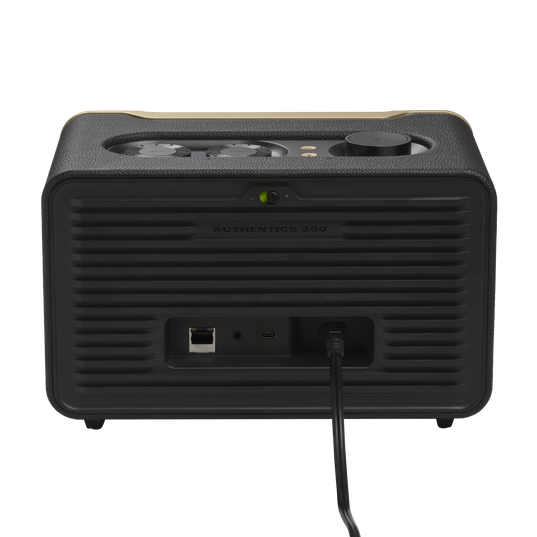 Altavoz Inteligente Portátil JBL Authentics 200 – 2.0 – Bluetooth / Wi-Fi 6 – Negro JBLAUTH200BLKAM