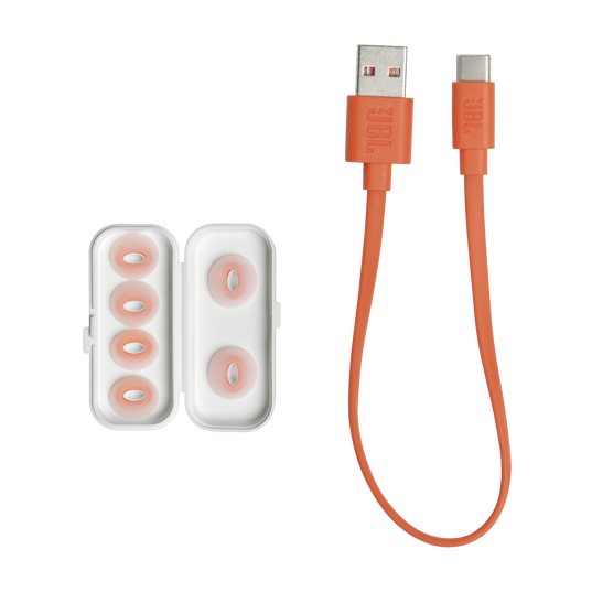 Auriculares Inalámbricos JBL Tune Flex 2 TWS / Blanco Transparente / True Wireless / ANC / 32h