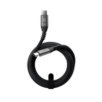 Cable USB‑C trenzado Klip Xtreme PowerGo 650 3 m – 100W – 10Gbps – Negro
