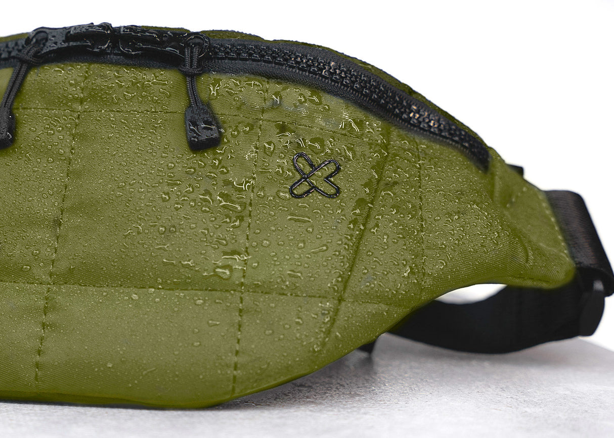 Riñonera Verde Klip Xtreme KFP-550 / Repelente al Agua / Unisex