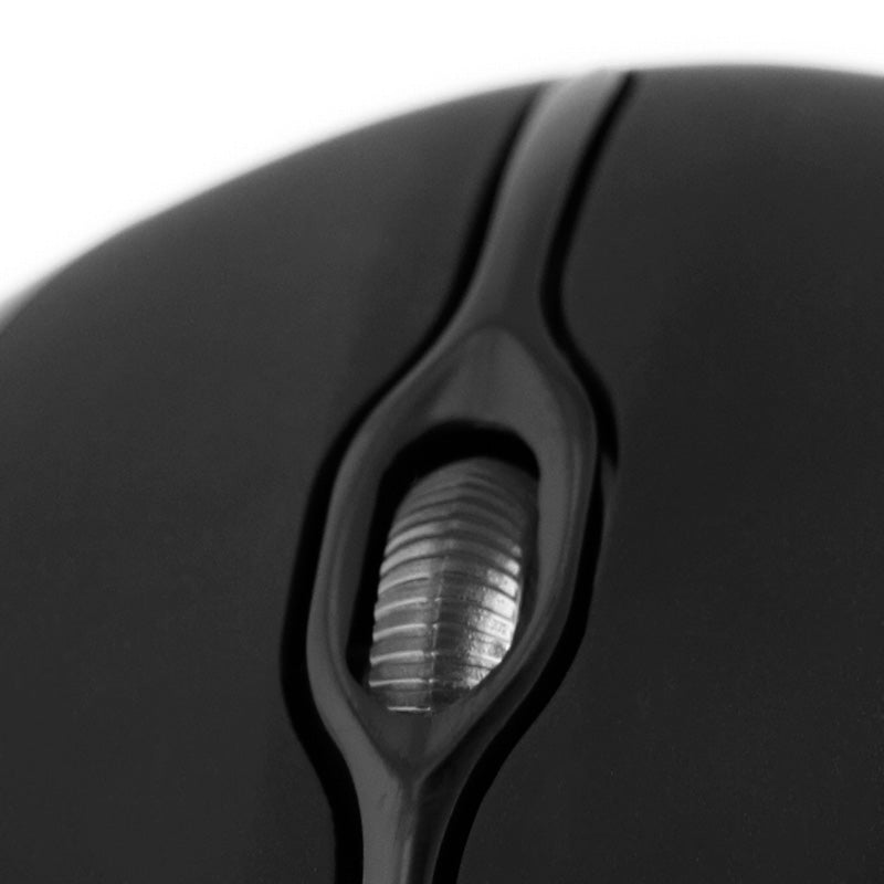 Ratón Óptico Ebony Cableado USB Klip Xtreme KMO-104