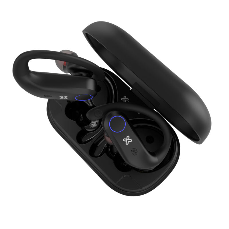 Auriculares True Wireless Xtremebuds TWS 108Hrs Klip Xtreme KTE-500BK Negros