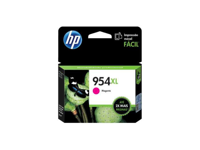 Cartucho de Tinta HP 954XL – Magenta, Original, Alto Rendimiento, L0S65AL