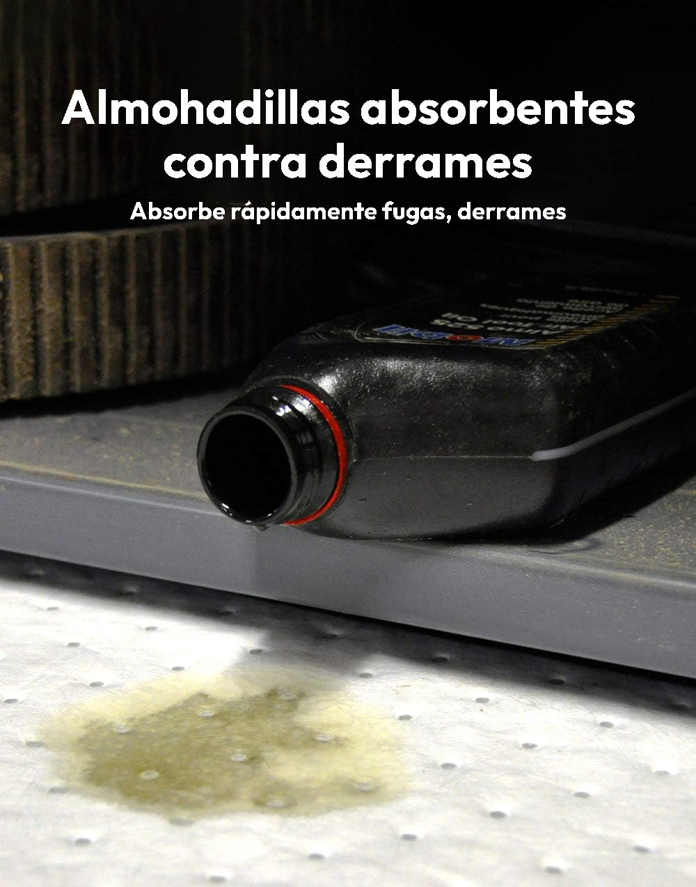 Almohadillas absorbentes contra derrames
