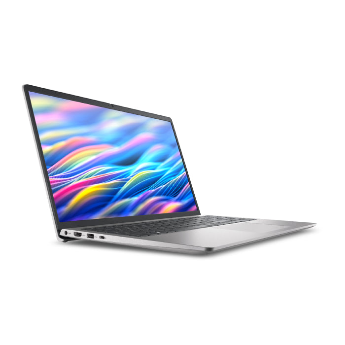 Notebook Dell 0Y8RM 15.6" FHD con Intel Core i7, 16GB RAM, SSD 512GB y Windows 11 Home. Diseño plata elegante, ideal para productividad y movilidad.
