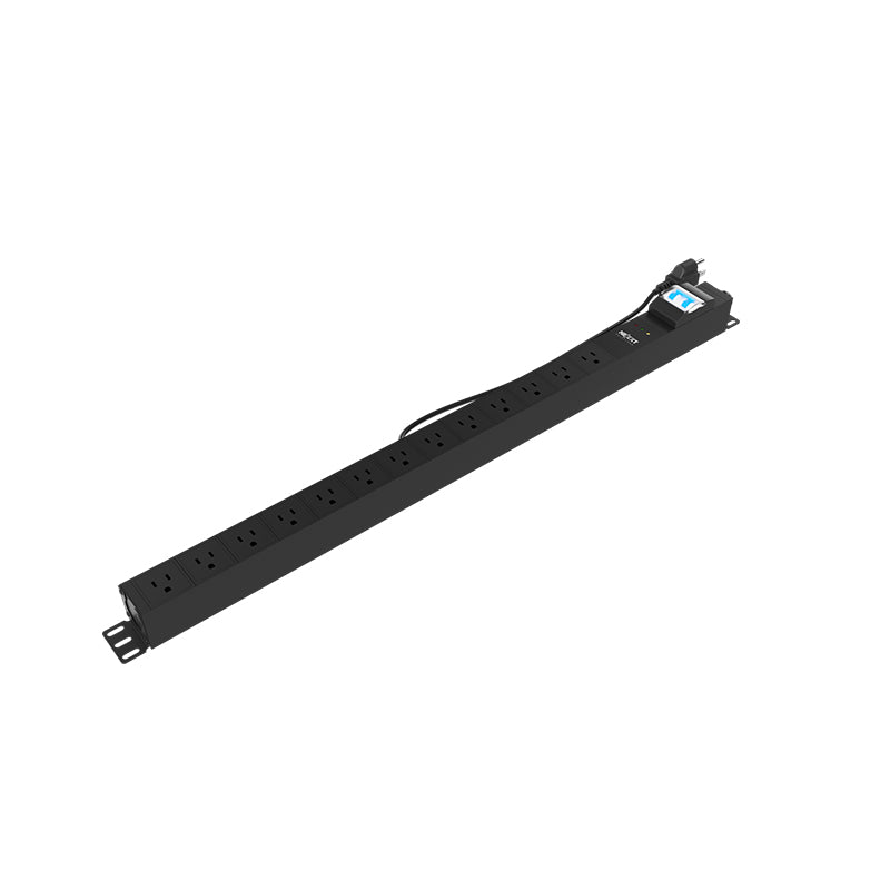 Regleta para montaje en bastidor de 12 tomacorrientes para Rack 110-125V Nexxt Solutions Infrastructure