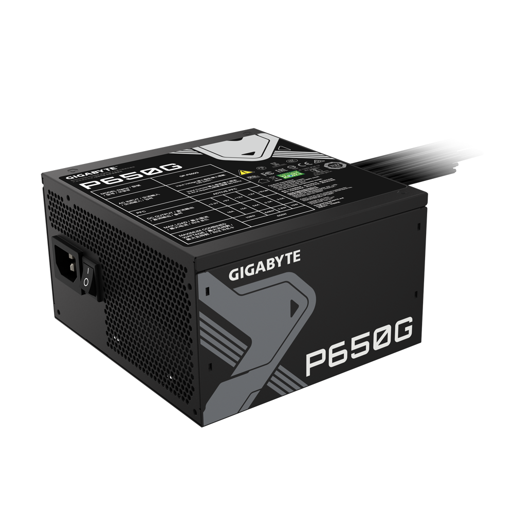 Fuente de Poder Gigabyte GP-P650G GUS1 650W 80 Plus Gold