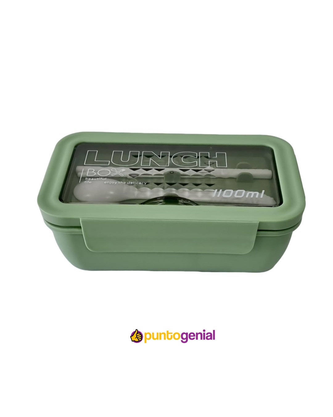 Lonchera con soporte para celular