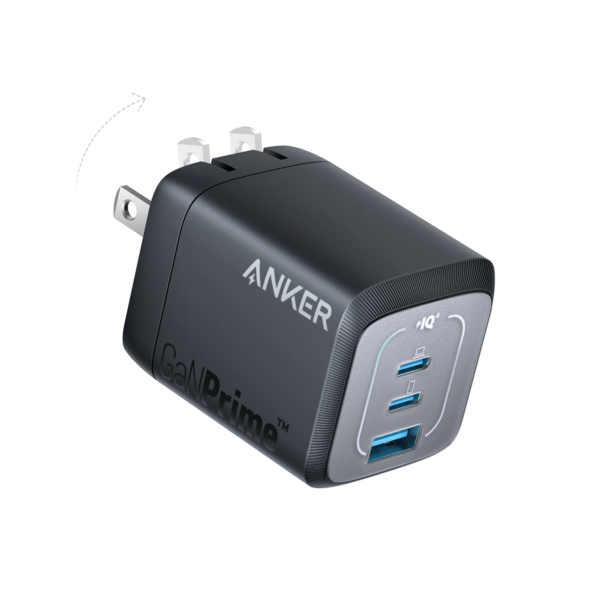 Cargador de Pared Anker Prime A2669113 67W GaN con 3 Puertos USB