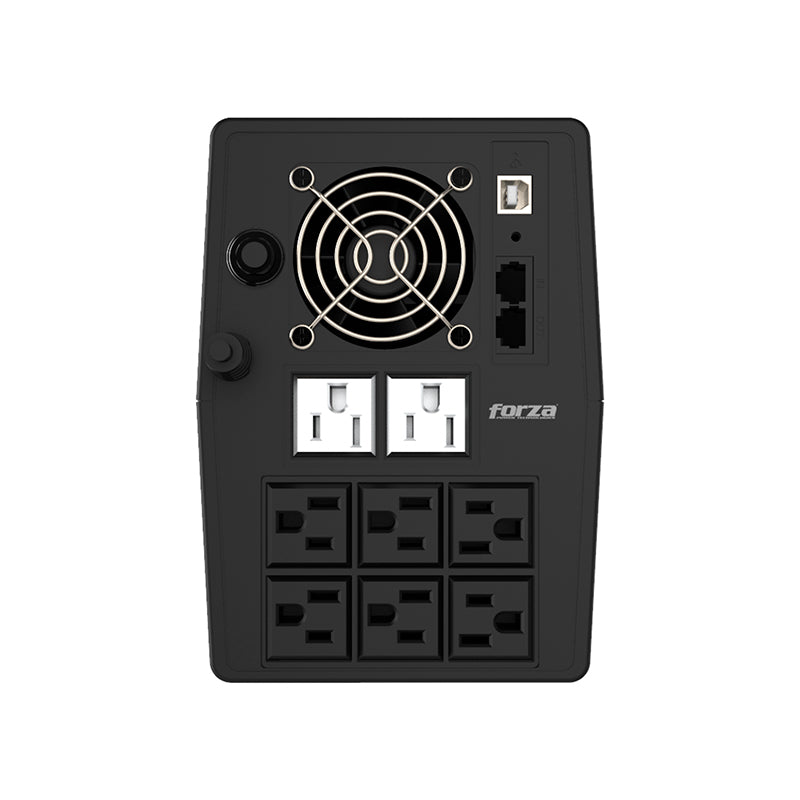 UPS interactivo de 2000VA para servidores y equipos críticos – Forza SL‑2001UL – 1200W – 110V – 8 tomas – LCD táctil