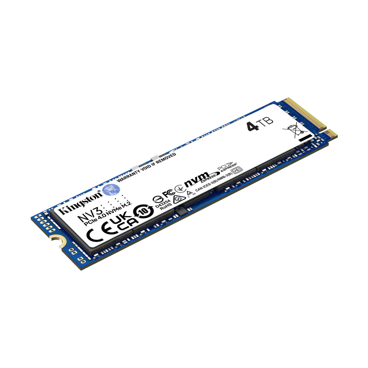 Kingston NV3 – SSD Interno 4TB M.2 2280 NVMe (SNV3S/4000G)