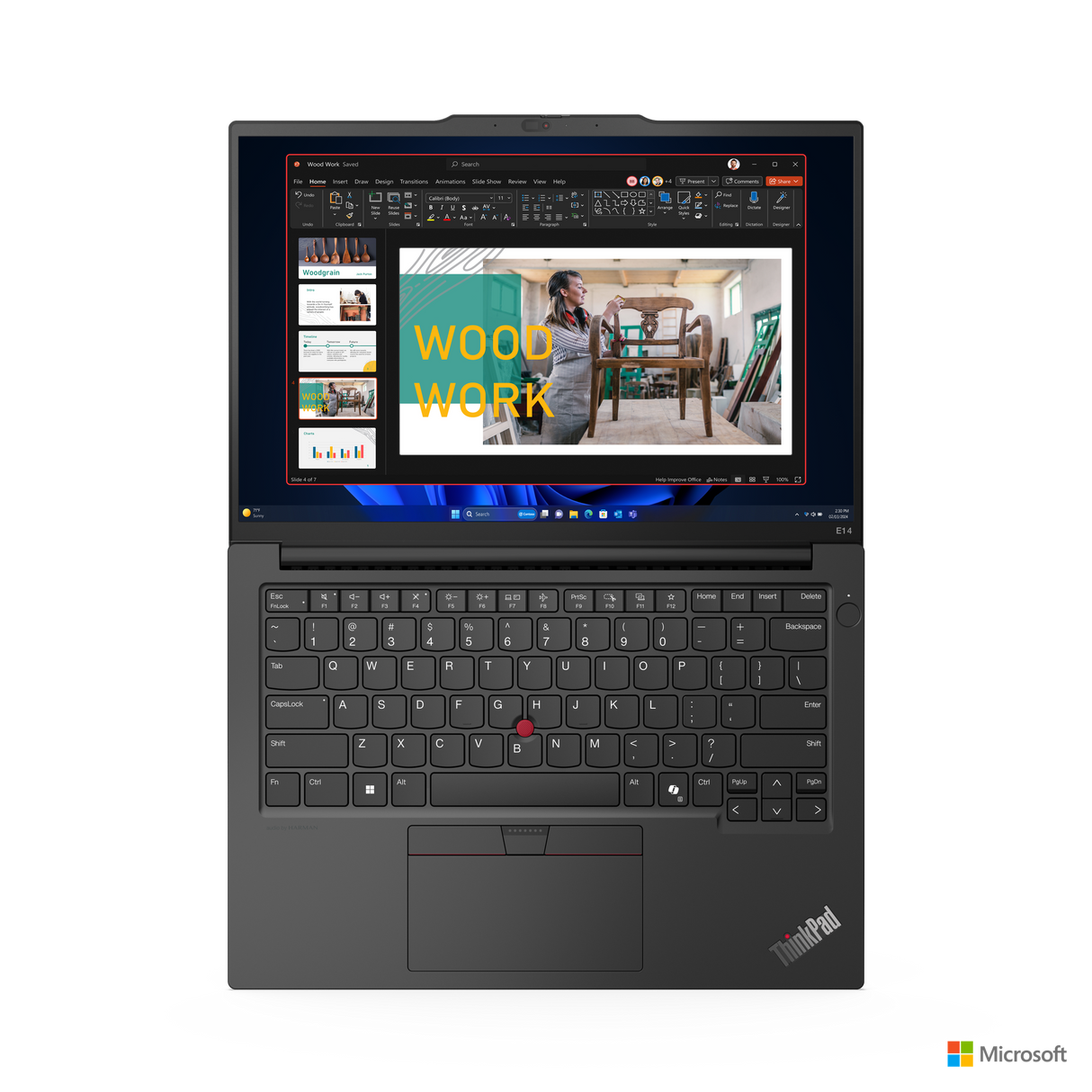 Laptop Lenovo ThinkPad E14 Gen 6 | Intel Core Ultra 5, 16GB RAM, 512GB SSD, Windows 11 Pro