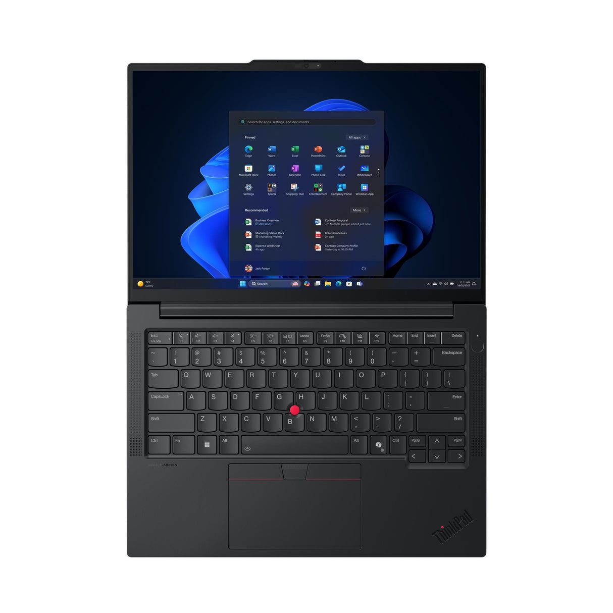 Laptop 14" Lenovo ThinkPad E14 Gen 7 – Intel Core Ultra 7 – 16GB – 512GB SSD – Arc Graphics – Windows 11 Pro
