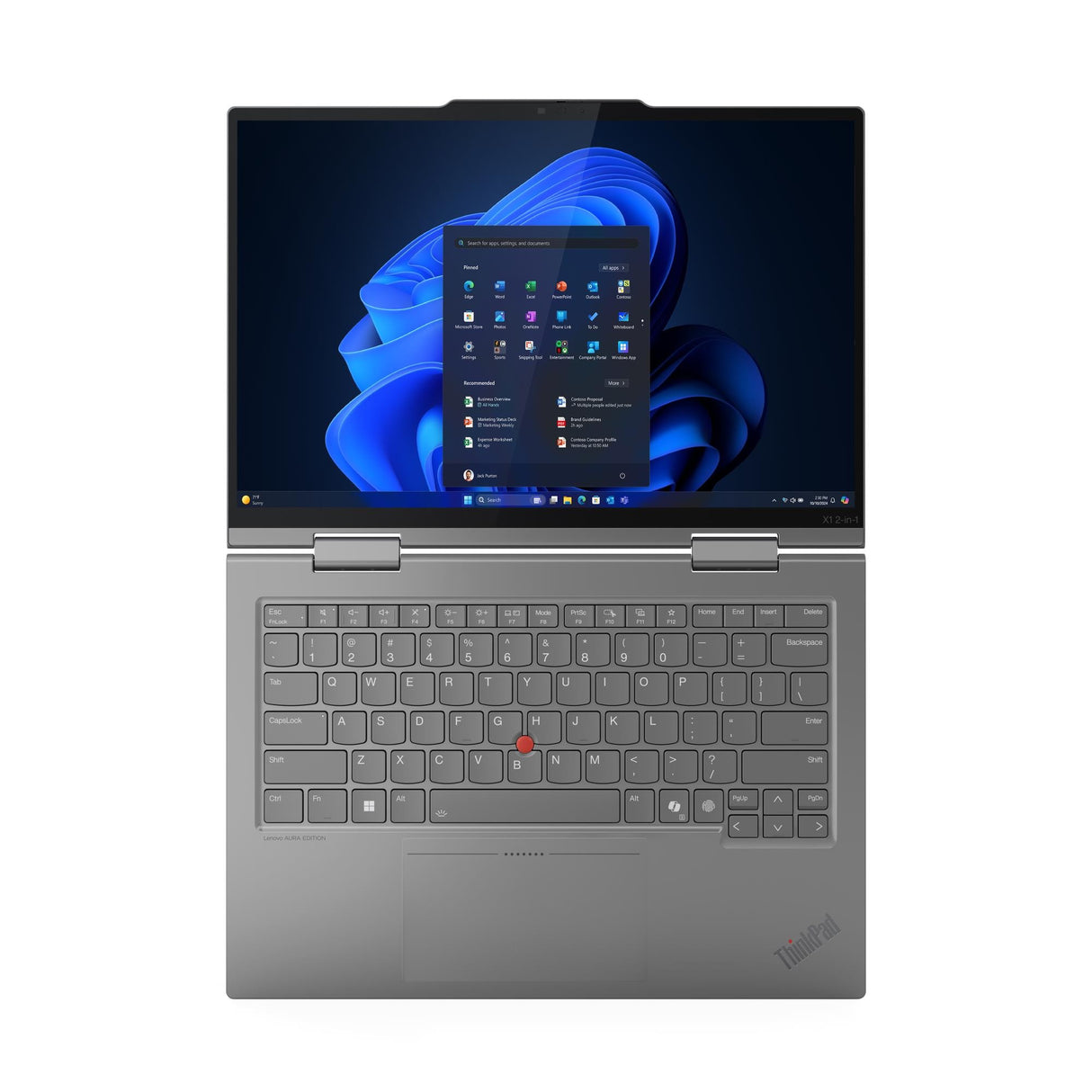 Laptop 14" Lenovo ThinkPad X1 2‑in‑1 Gen 10 Aura Edition – Intel Core Ultra 7 – 32GB – 1TB SSD – Arc Graphics – Windows 11 Pro