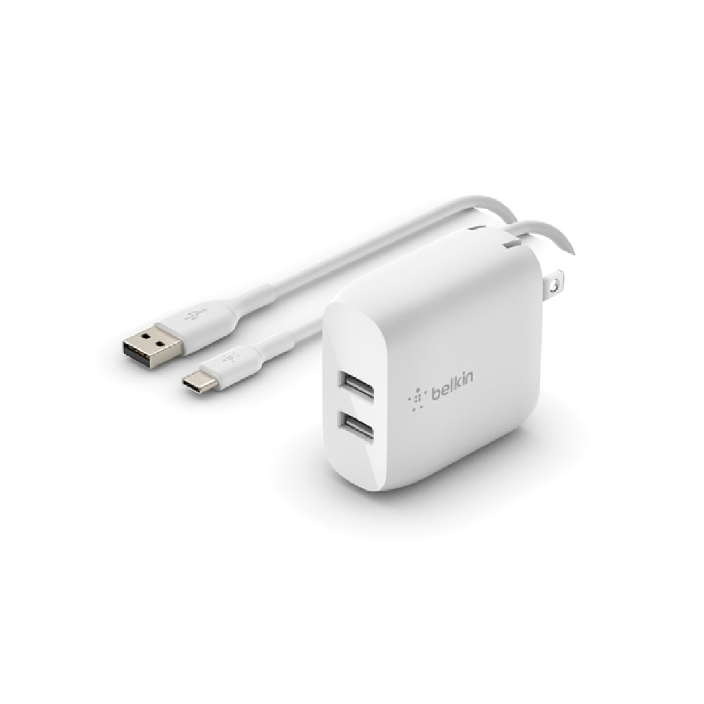 Cargador de pared dual USB-A Belkin