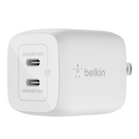 WCH011DQWH Cargador de Pared Belkin Carga USBC de 30W Blanco