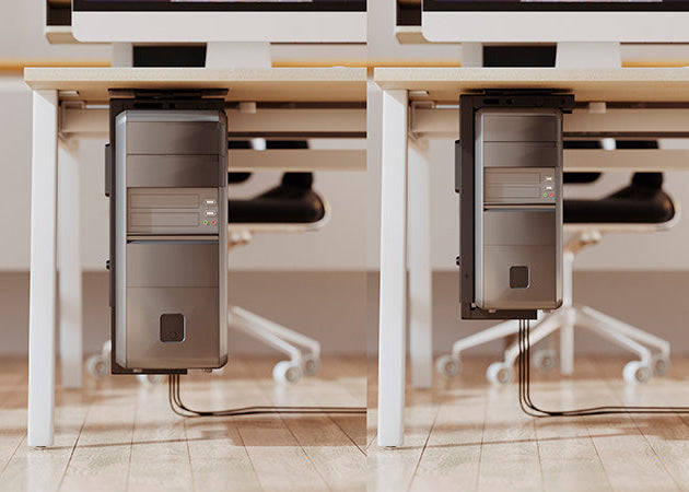 Soporte para PC/UPS de Pared o Bajo Escritorio Xtech XTA-600 – Negro