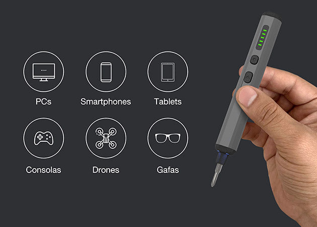 Kit de herramientas 68 en 1 Destornilladores de precisión – Estuche portátil – Negro Xtech XTA‑821