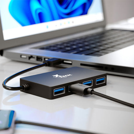 Hub USB 3.0 de 4 Puertos Xtech XTC-391