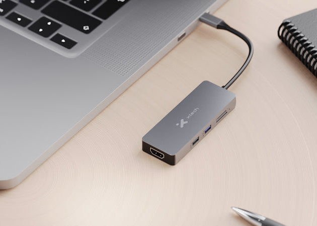 Hub Xtech XTC-564 – USB-C® 5-in-1