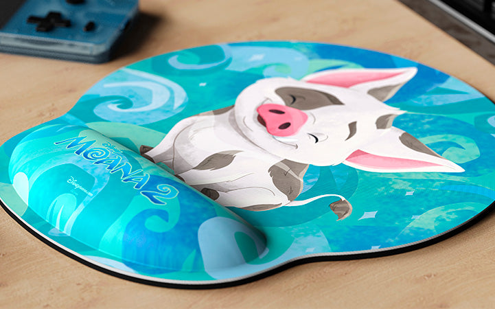 Kit Mouse Inalámbrico + Alfombrilla Disney Moana 2 Xtech XTM-DKT4MO – 2.4GHz / Gel ergonómico