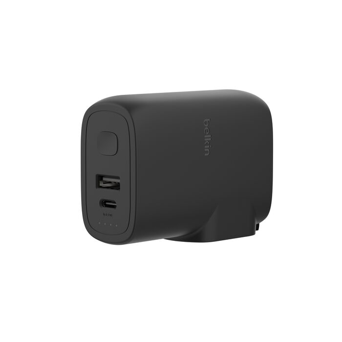 Batería Externa Híbrida Belkin 5K 25WPD + Cargador de Pared 12W