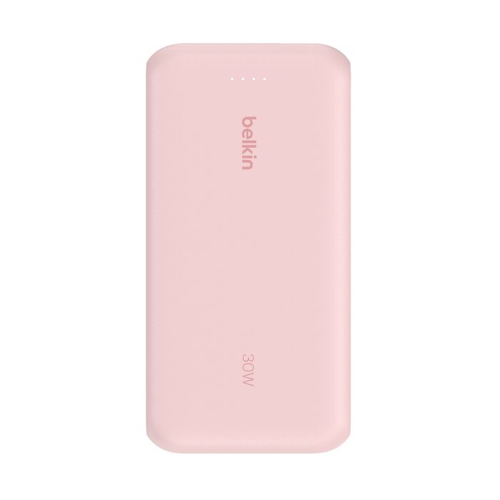 Power Bank Belkin BPB024fqPK 10K/20K con Cable USB-C Integrado Rosa