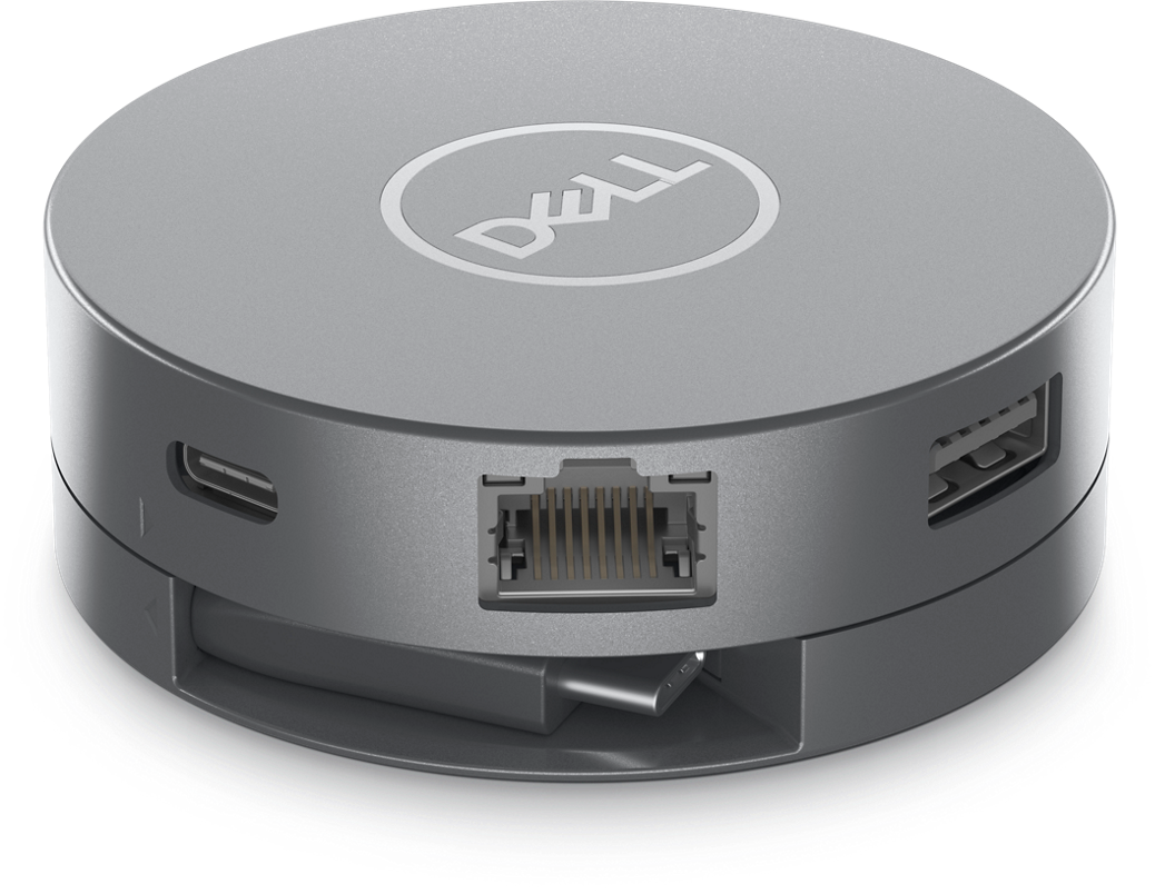 Adaptador Multipuerto Dell 6 en 1 USB-C a HDMI/DP/USB-C/Ethernet