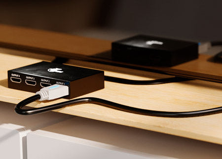 Splitter HDMI Xtech XHA-420 – 1 Entrada a 4 Salidas