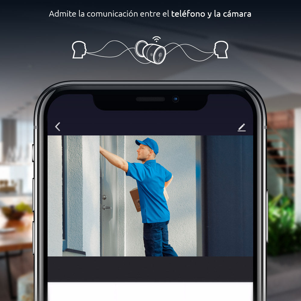 Cámara de Seguridad Exterior de Doble Lente Nexxt Solutions Home